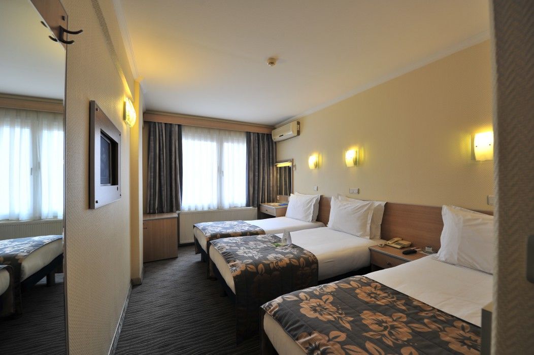 Hotel Olimpiyat Estambul Habitación foto